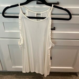 Lilly Pulitzer ruffle trim tank